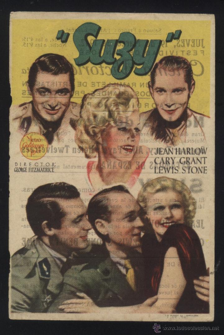 Cine: Q-00553- SUZY (CINEMA VICTORIA) Jean Harlow - Franchot Tone - Cary Grant - Lewis Stone