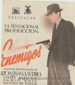 Cine: Enemigos. Doble de Helios Films. - Foto 1