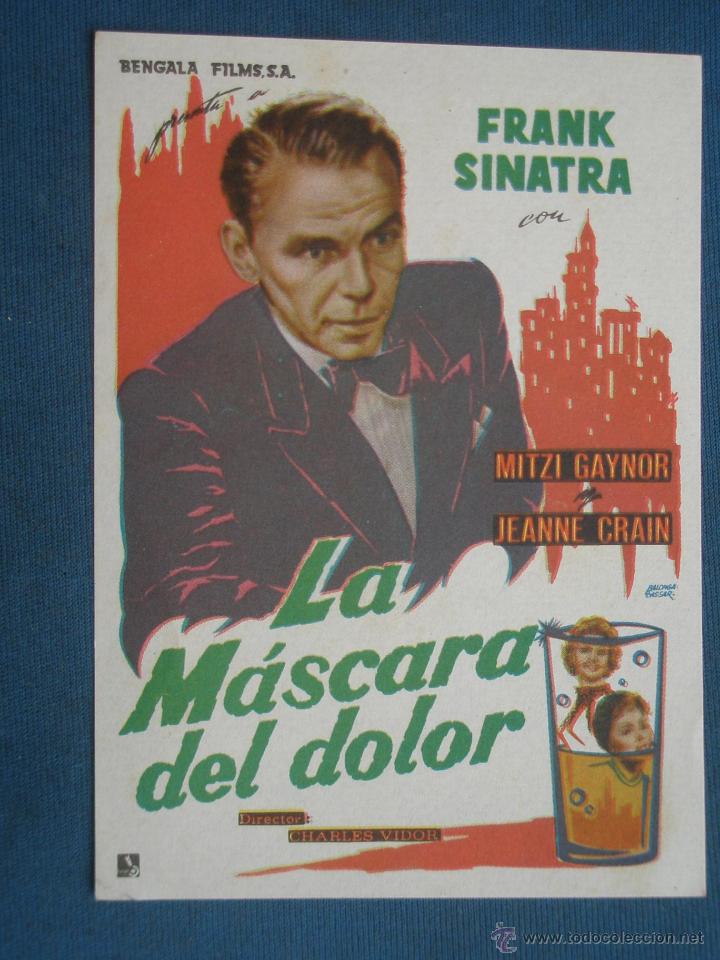 Cine: PROGRAMA DE MANO . LA M&Aacute;SCARA DEL DOLOR , SIN PUBLICIDAD . - Foto 1