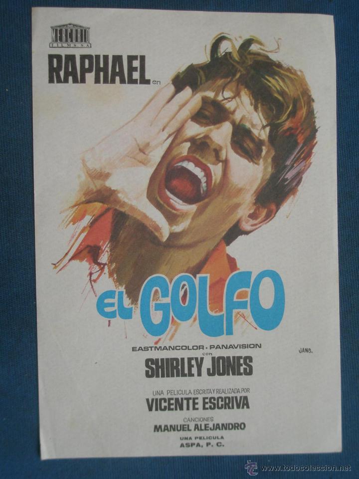 Cine: Programa de Mano . EL GOLFO , Sin Publicidad . - Foto 1