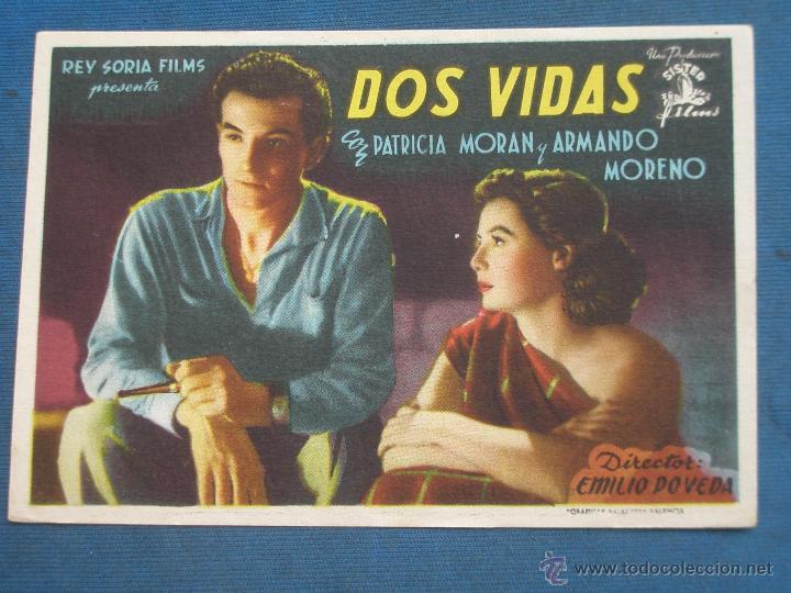 Cine: Programa de Mano . DOS VIDAS , Sin Publicidad . - Foto 1