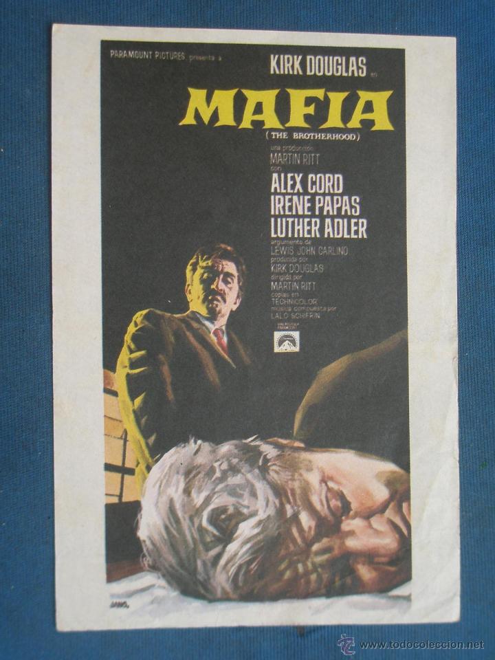 Cine: PUBLICIDAD    Programa de Mano . MAFIA . Sin Publicidad . - Foto 1