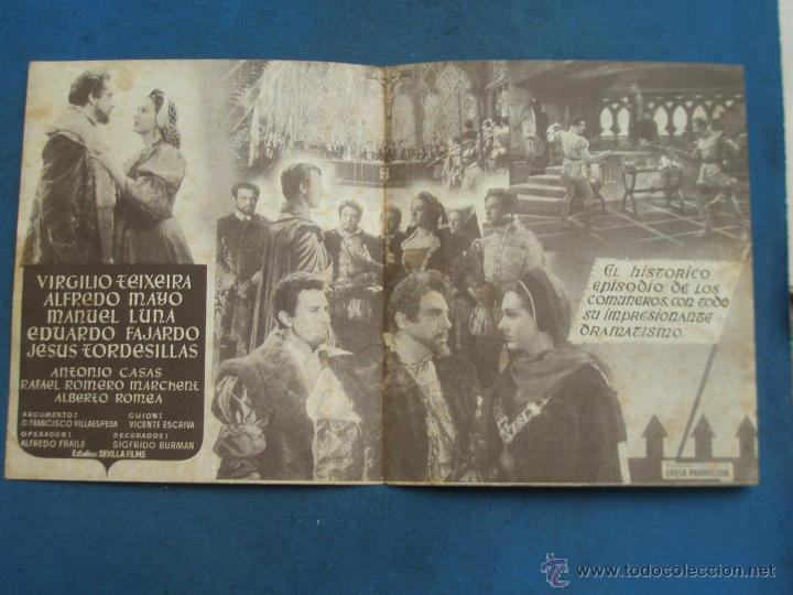 Cine: PROGRAMA DE MANO DOBLE . LA LEONA DE CASTILLA , SIN PUBLICIDAD . - Foto 2