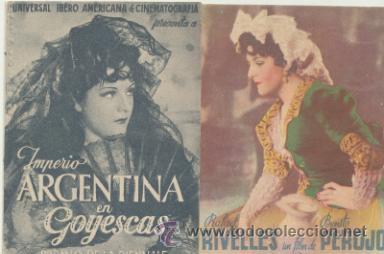 Cine: Goyescas. Doble de Universal. - Foto 1