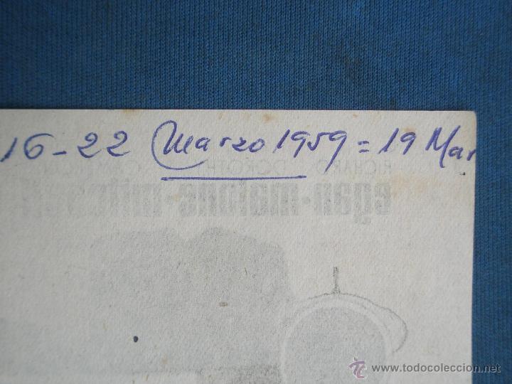 Cine: PROGRAMA DE MANO . ANSIEDAD TRAGICA . SIN PUBLICIDAD . - Foto 2
