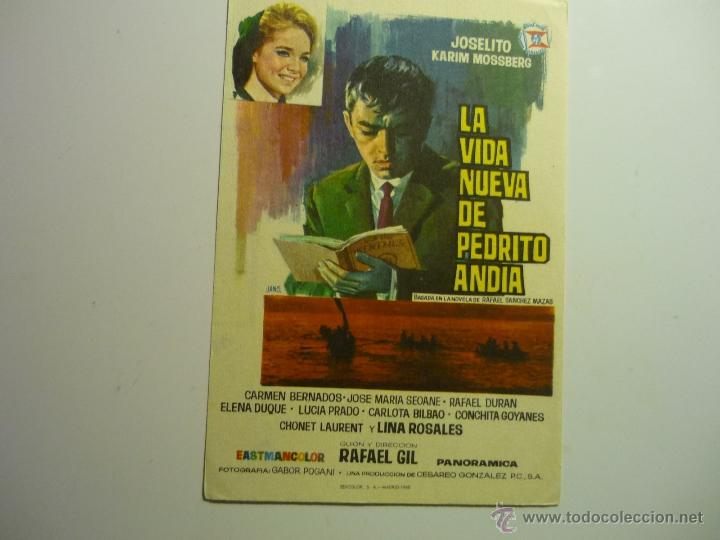 Cine: programa la vida de pedrito andia.-joselito - Foto 1