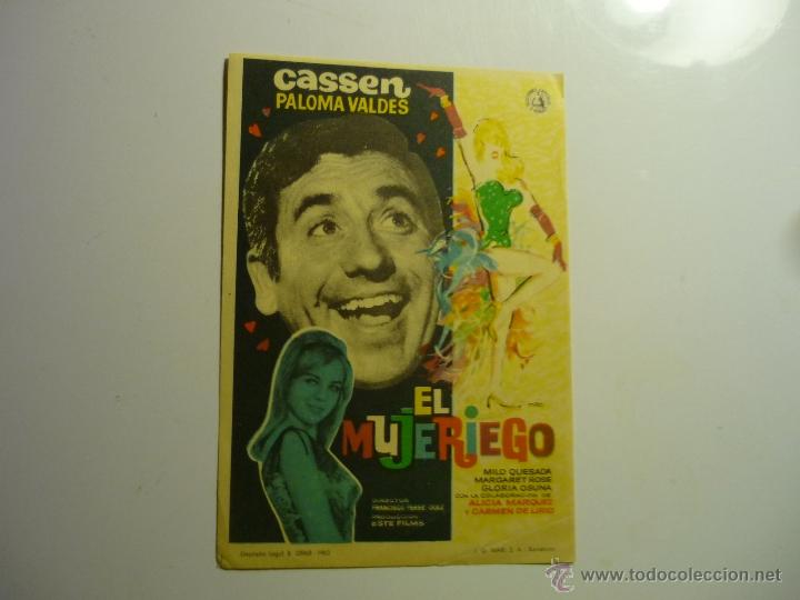 Cine: programa el mujeriego -cassen - Foto 1