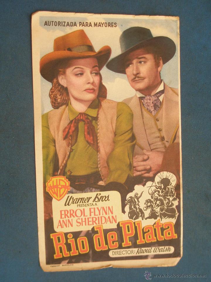 Cine: PROGRAMA DE MANO . RIO DE PLATA , SIN PUBLICIDAD . - Foto 1