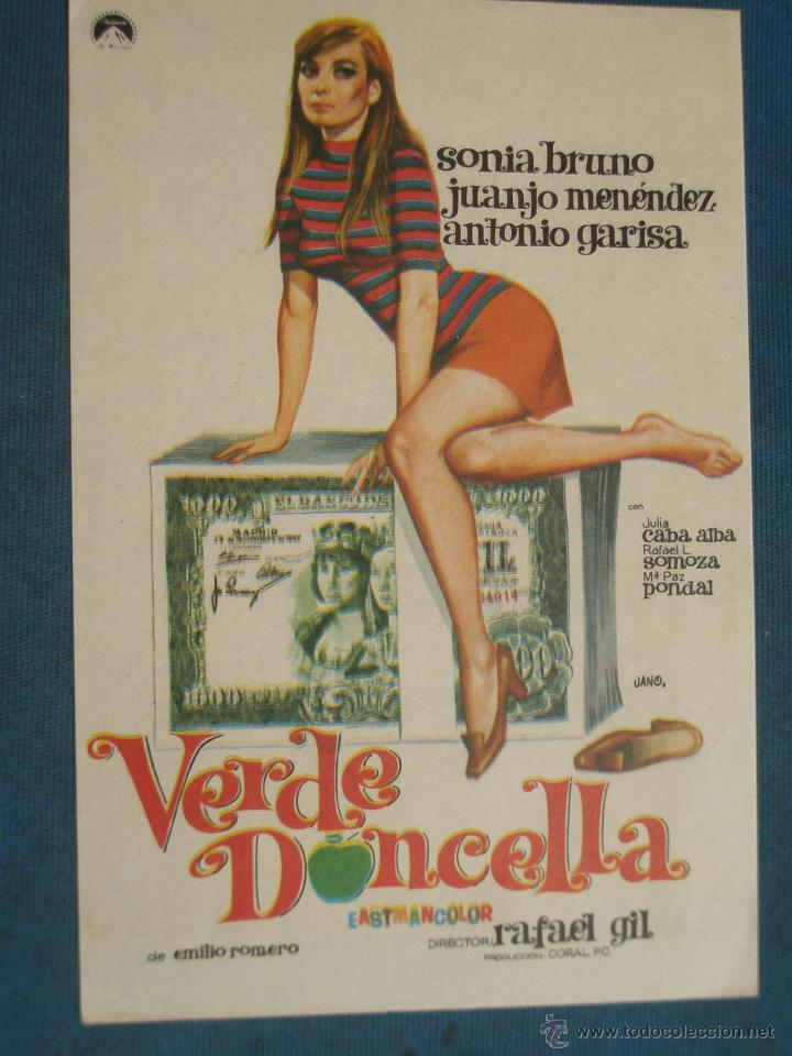 Cine: PROGRAMA DE MANO . VERDE DONCELLA , SIN PUBLICIDAD . - Foto 1