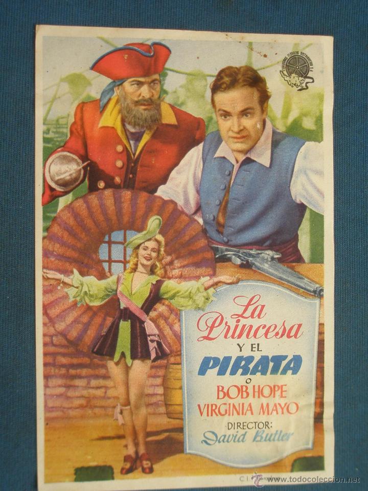 Cine: PROGRAMA DE MANO . LA PRINCESA Y EL PIRATA , SIN PUBLICIDAD . - Foto 1