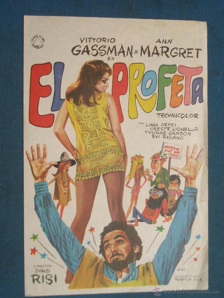Cine: PROGRAMA DE MANO . EL PROFETA , SIN PUBLICIDAD . - Foto 1