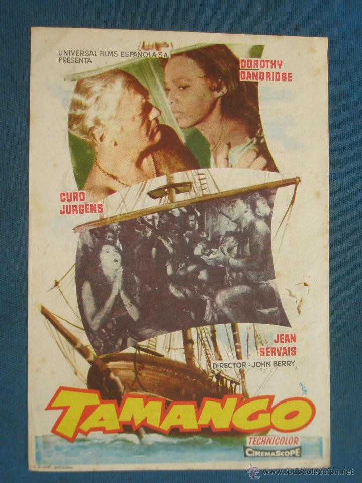 Cine: PROGRAMA DE MANO . TAMANGO, CON PUBLICIDAD . ( VER FOTO ADICIONAL ). - Foto 1