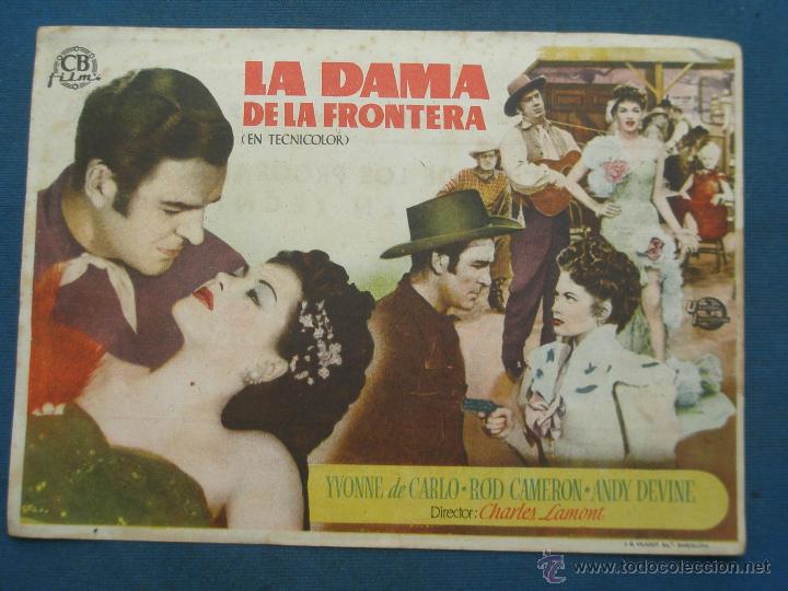 Cine: PROGRAMA DE CINE , ( LA DAMA DE LA FRONTERA). - Foto 1