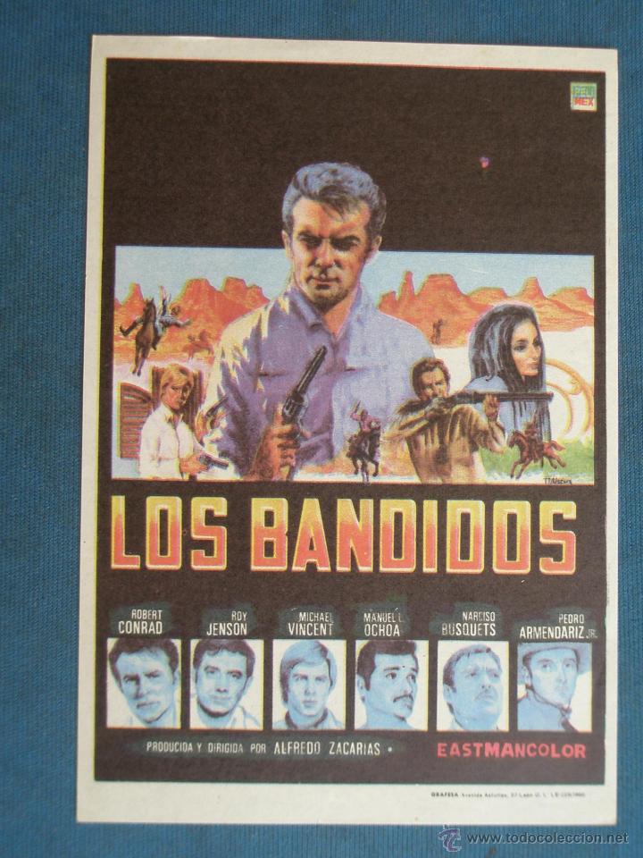 Cine: Programa de Mano . LOS BANDIDOS . Sin Publicidad . - Foto 1