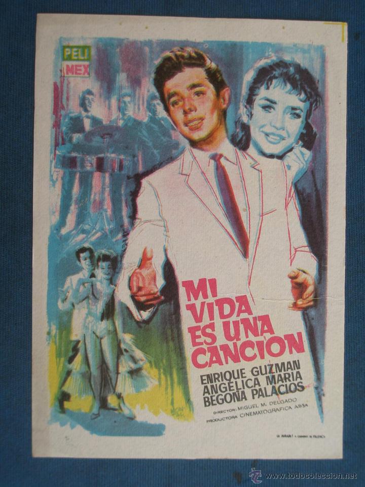 Cine: PROGRAMA DE MANO . MI VIDA ES UNA CANCI&Oacute;N . SIN PUBLICIDAD . - Foto 1
