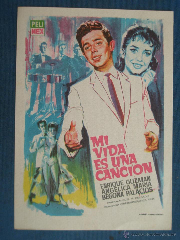 Cine: PROGRAMA DE MANO . MI VIDA ES UNA CANCI&Oacute;N . SIN PUBLICIDAD . - Foto 1