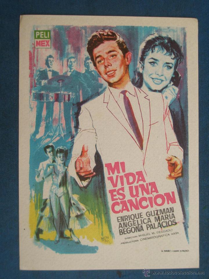 Cine: PROGRAMA DE MANO . MI VIDA ES UNA CANCI&Oacute;N . SIN PUBLICIDAD . - Foto 1