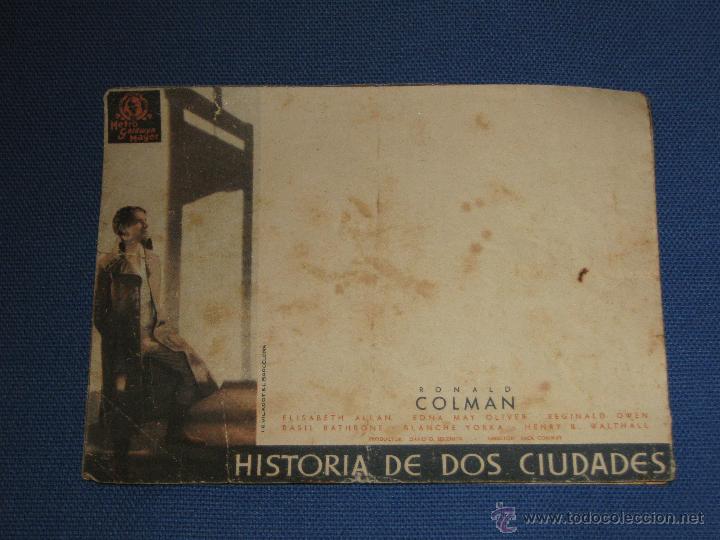 Cine: PROGRAMA DOBLE - HISTORIA DE DOS CIUDADES - Foto 3