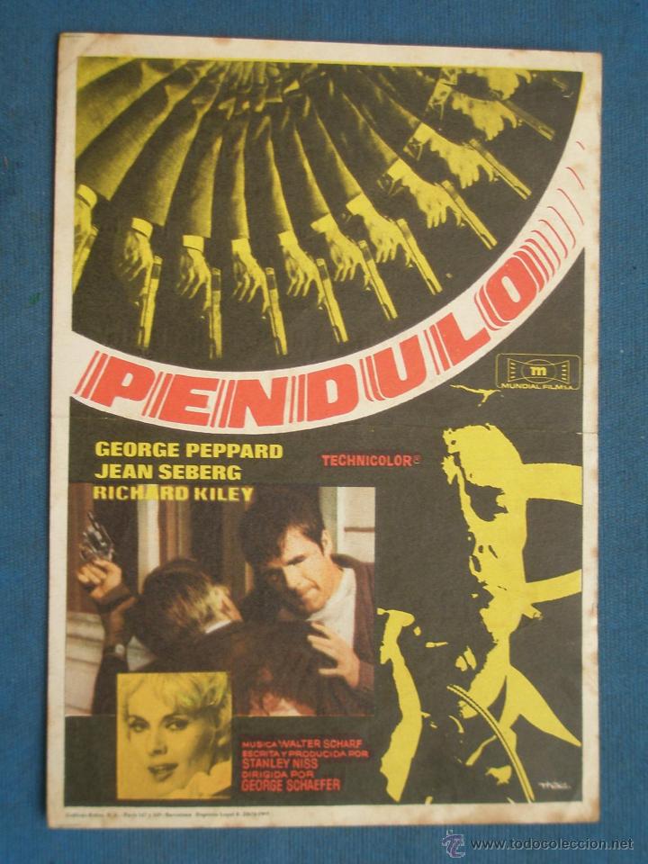 Cine: PROGRAMA CINE . PENDULO , CON PUBLICIDAD , CINE DE MATAR&Oacute; - VER FOTO ). - Foto 1