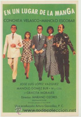Cine: En un lugar de la Manga. Sencillo .  &iexcl;IMPECABLE! - Foto 1