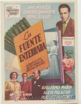 Cine: La Fuente enterrada. Sencillo de Emisora Films. - Foto 1
