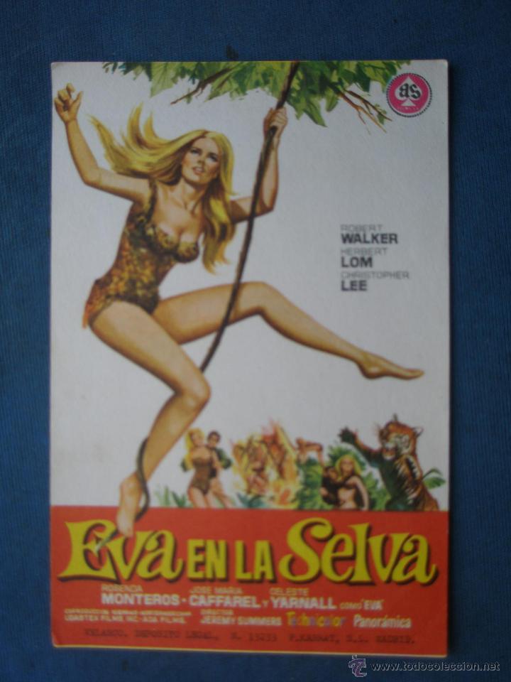 Cine: PROGRAMA DE MANO . EVA EN LA SELVA . SIN PUBLICIDAD . - Foto 1