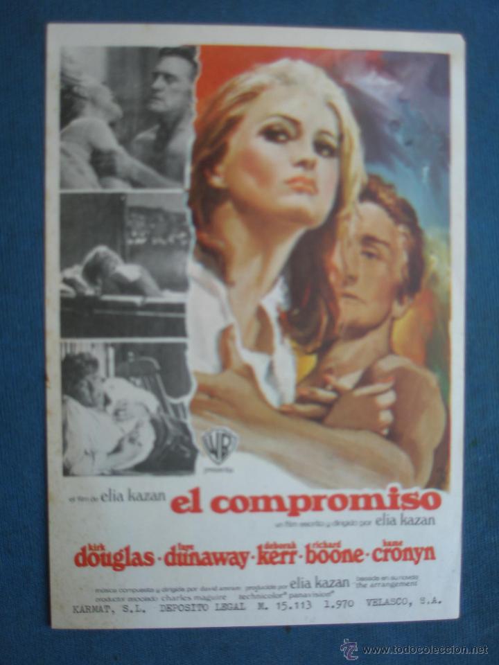 Cine: PROGRAMA DE MANO . EL COMPROMISO . SIN PUBLICIDAD . - Foto 1