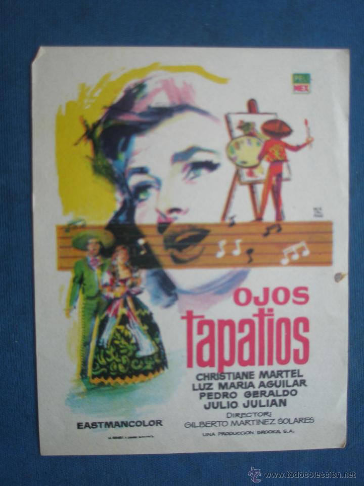 Cine: Programa de Mano . OJOS TAPATIOS. Sin Publicidad . - Foto 1