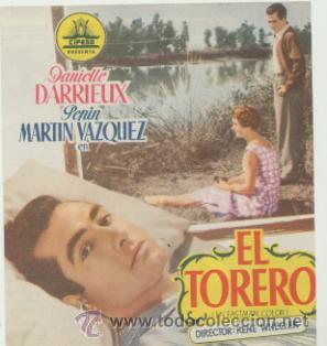 Cine: El Torero. Doble de Cifesa. - Foto 1