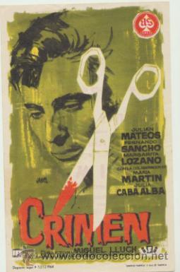 Cine: Crimen. Sencillo de As Films. - Foto 1