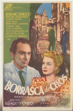 Cine: Borrasca de celos. Sencillo de emisora films.  &iexcl;IMPECABLE! - Foto 1