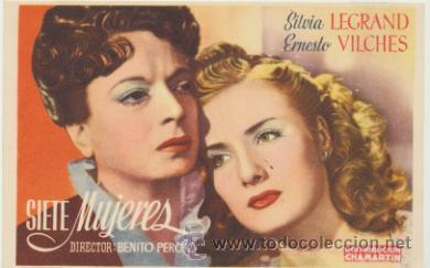Cine: Siete Mujeres. Sencillo de Chamart&iacute;n.  &iexcl;IMPECABLE! - Foto 1