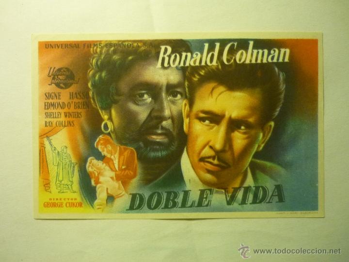 Cine: programa doble vida .- ronald colman - Foto 1