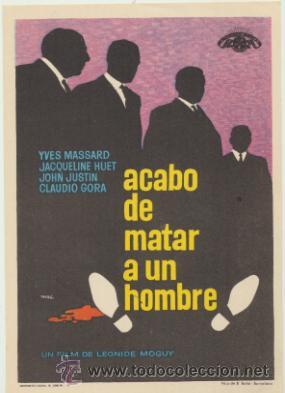 Cine: Acabo de matar a un hombre. Programa sencillo.  &iexcl;IMPECABLE! - Foto 1
