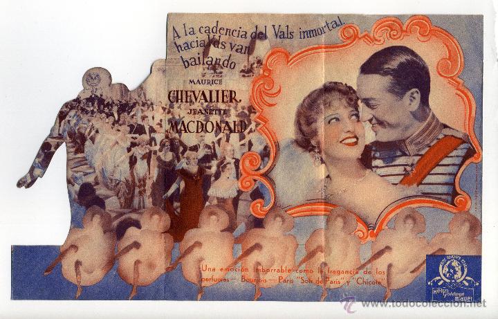 Cine: LA VIUDA ALEGRE, con Maurice Chevalier. - Foto 2