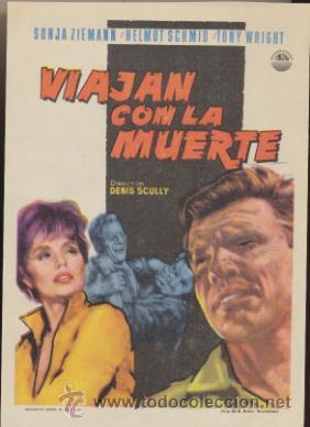 Cine: Viajan con la muerte. Sencillo de Cinedia.  &iexcl;IMPECABLE! - Foto 1