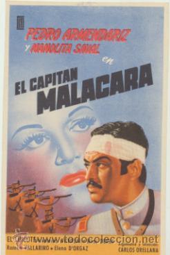 Cine: El Capit&aacute;n Malacara. Sencillo de El&iacute;as. - Foto 1