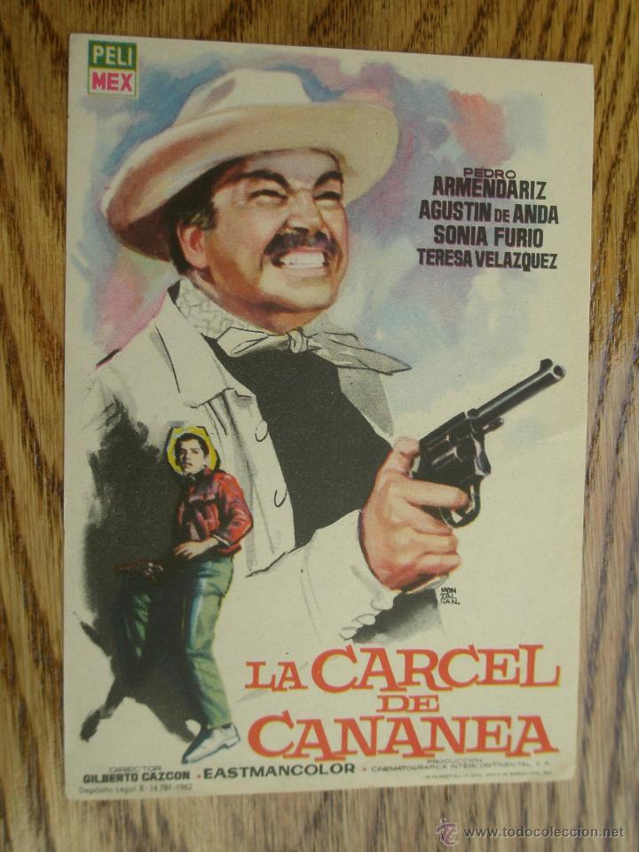 Cine: PROGRAMA DE MANO . LA CARCEL DE CANANEA . SIN PUBLICIDAD . - Foto 1