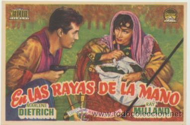 Cine: En las rayas de la mano. Sencillo de Mercurio.  &iexcl;IMPECABLE! - Foto 1