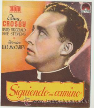 Foglietti di film di film antichi di cinema: Siguiendo mi camino. Doble de Mercurio. Cine Mari - Le&oacute;n  1946. &iexcl;IMPECABLE!