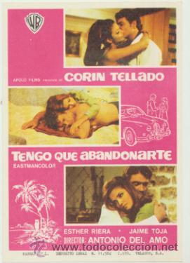 Cine: Tengo que abandonarte. Sencillo de WB. &iexcl;IMPECABLE! - Foto 1