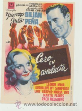 Cine: Cero en conducta. Sencillo de U films.  &iexcl;IMPECABLE! - Foto 1