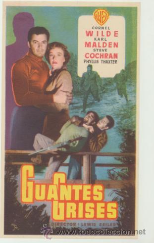 Cine: Guantes Grises. Sencillo de WB.  &iexcl;IMPECABLE! - Foto 1