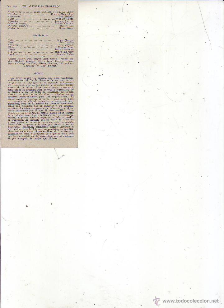 Cine: el alegre bandolero n&ordm; 119 - Foto 2