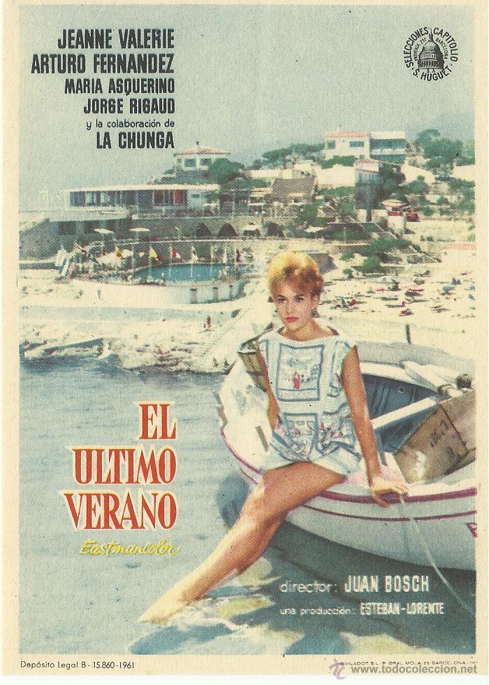 Cine: Programa de la pel&iacute;cula El &uacute;ltimo verano con Arturo Fern&aacute;ndez. - Foto 1