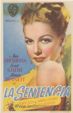 Cine: La Sentencia. Sencillo de WB. - Foto 1