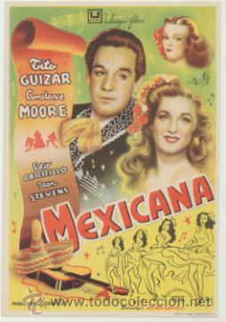 Cine: Mexicana. Sencillo de U films.   &iexcl;IMPECABLE! - Foto 1