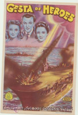 Cine: Gesta de H&eacute;roes. Sencillo de Capitolio.  &iexcl;IMPECABLE! - Foto 1