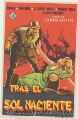 Cine: Tras el Sol naciente. Sencillo de Capitolio.  &iexcl;IMPECABLE! - Foto 1