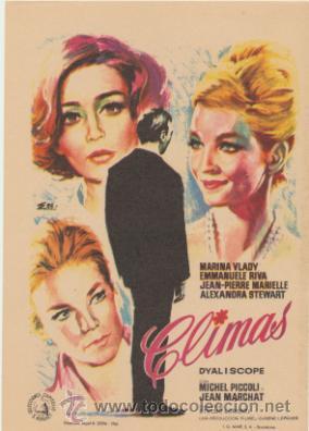 Cine: Climas. Sencillo de Capitolio.  &iexcl;IMPECABLE! - Foto 1